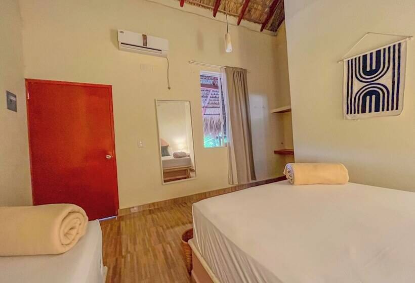 اتاق سوپریور سه تخته, Viajero Puerto Escondido Hostel