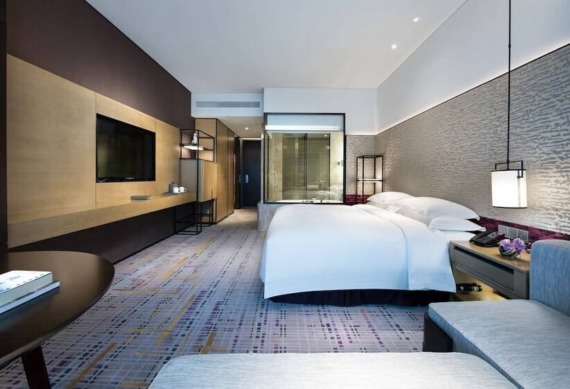 اتاق استاندارد با چشم‌انداز رودخانه, Crowne Plaza Baoji City Center, An Ihg