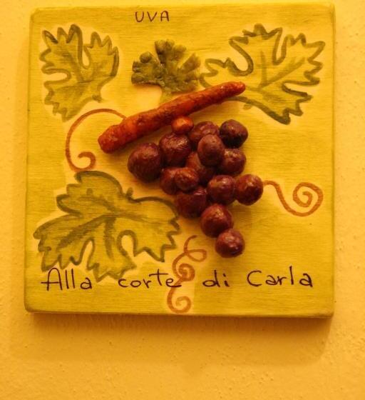 غرفة قياسية حمام مشترك, Alla Corte Di Carla