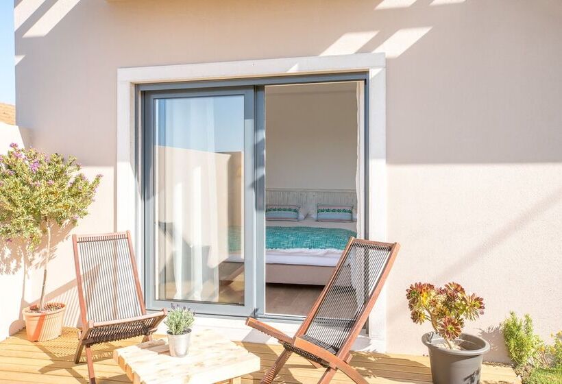 스탠다드 룸 가든 전망, Eco Soul Ericeira Guesthouse   Adults Only