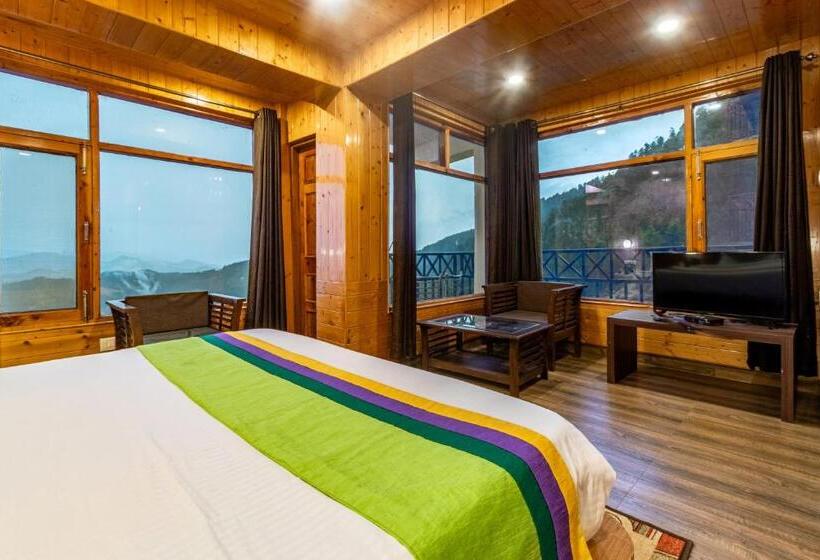 带山景的复式房间, Treebo Snow View Resort Kufri With Mountain View