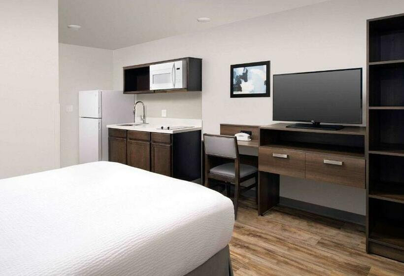 חדר סטנדרט מותאם לאדם עם מוגבלויות, Woodspring Suites Austin South Central I 35