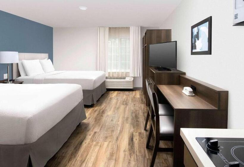 חדר סטנדרט שתי מיטות זוגיות, Woodspring Suites Austin South Central I 35