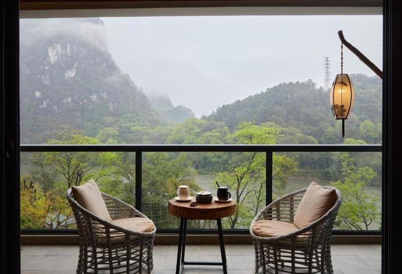 标准间带江景, Li River Resort