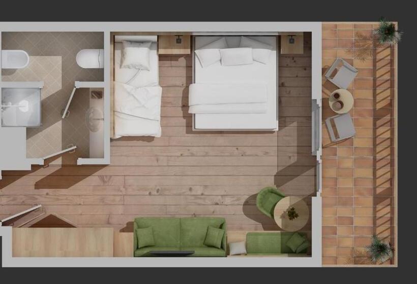 Номер Стандарт Трехместный, Family Hotel Gutenberg