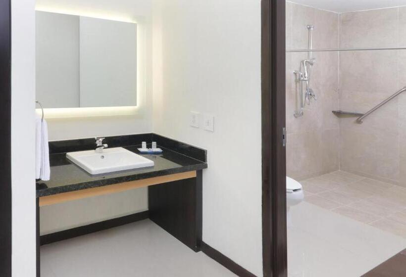 身障者適用キングサイズベッドルーム, Holiday Inn Express   Tuxpan, An Ihg