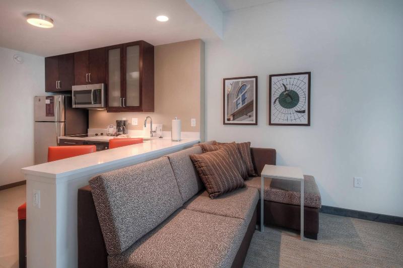带大床的套房, Residence Inn By Marriott Raleigh Downtown