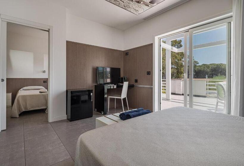 デラックスの４人部屋, Salice Resort
