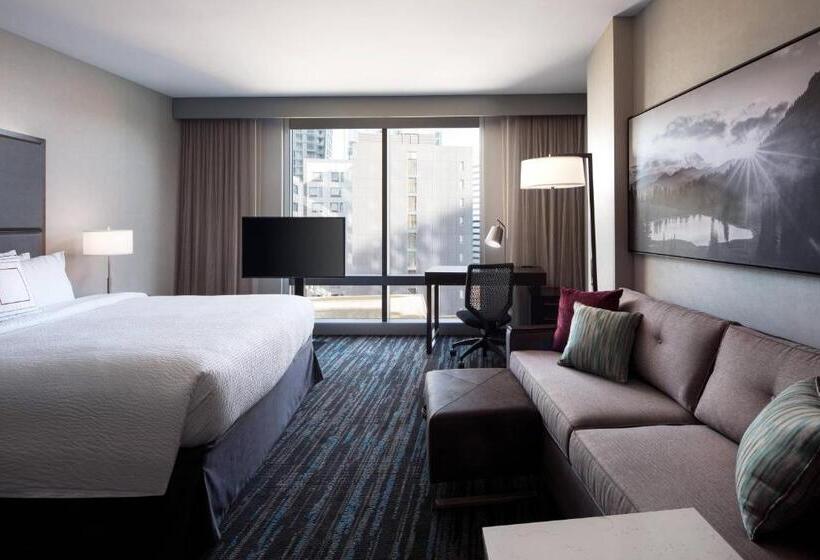 סטודיו סטנדרט, מיטה זוגית, Residence Inn By Marriott Seattle Downtown Convention Center