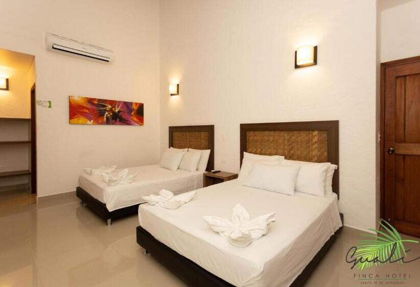 Четырехместный Номер Стандарт, Finca Hotel Guali Santafe