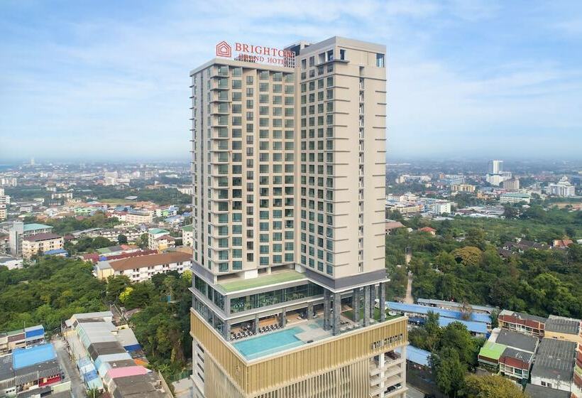 琮城市景观的豪华间, Brighton Grand Hotel Pattaya   Sha Extra Plus