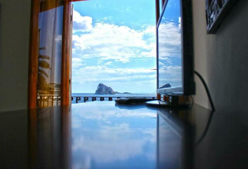 اتاق استاندارد با بالکن و چشم‌انداز دریا, Ristorante O Palmo Inn