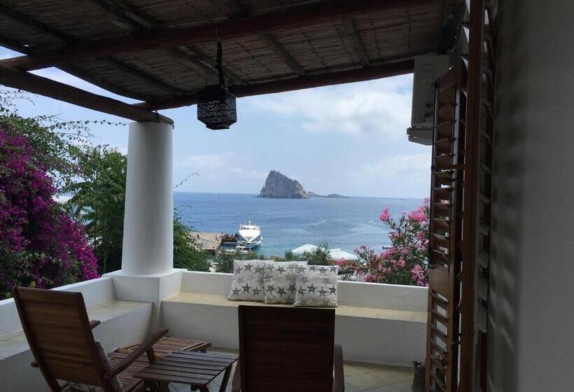 اتاق سوپریور با چشم‌انداز دریا, Ristorante O Palmo Inn