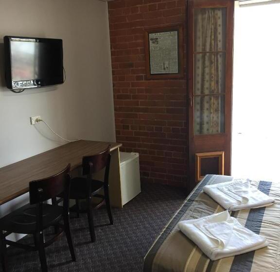חדר סטנדרט עם מרפסת, Heritage Hotel Rockhampton