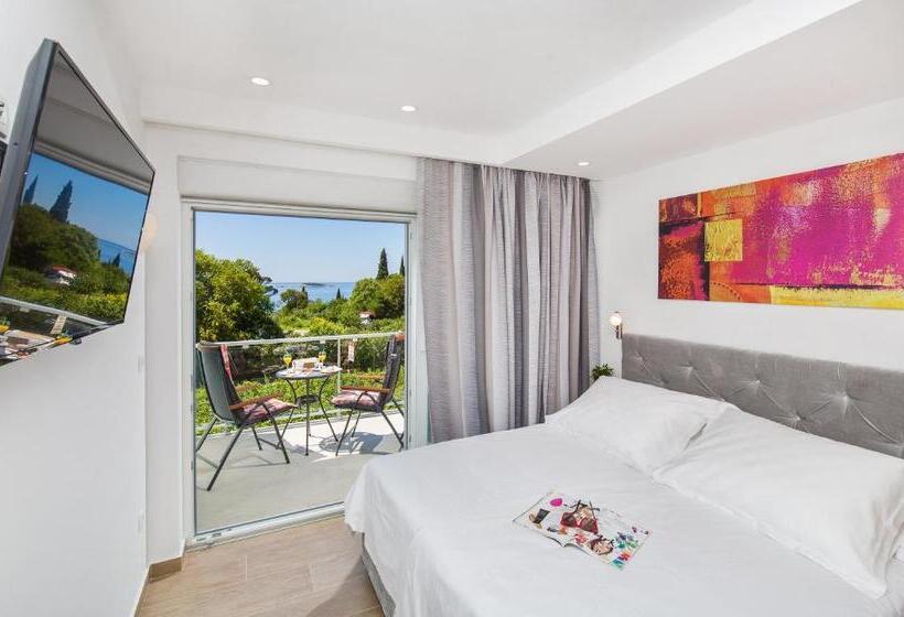 اتاق استاندارد با بالکن, Boutique Flamingo B&b