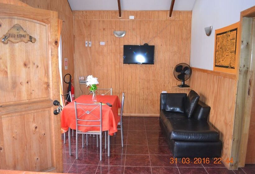 Бунгало Стандарт 2 Спальни, Cabanas Henua Iti