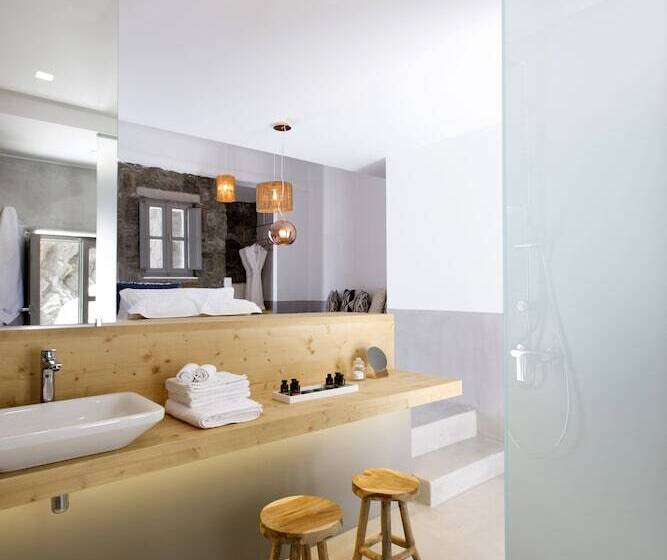 Люкс с гидромассажем, Dreambox Mykonos Suites