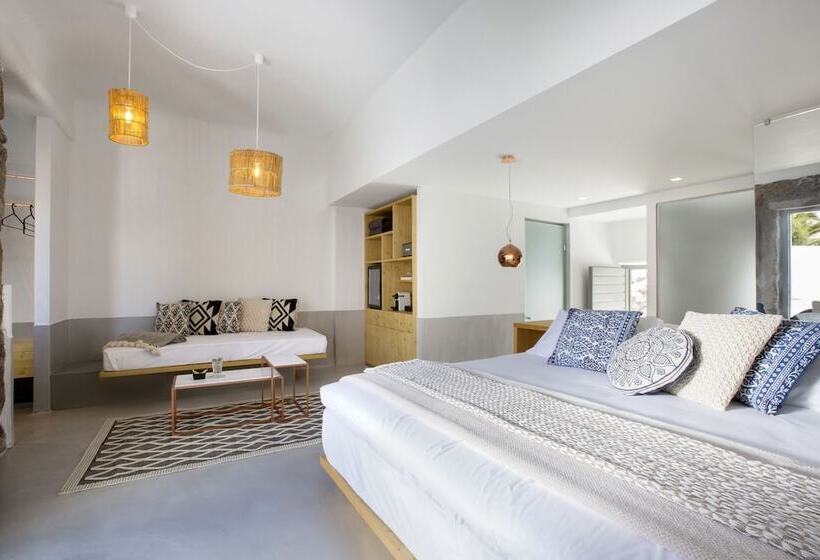 Люкс с гидромассажем, Dreambox Mykonos Suites