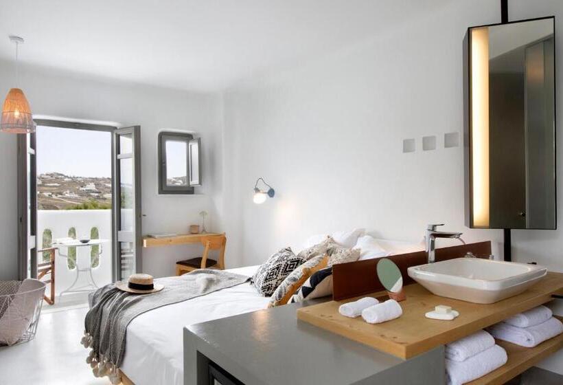 Номер Deluxe Вид на Море, Dreambox Mykonos Suites