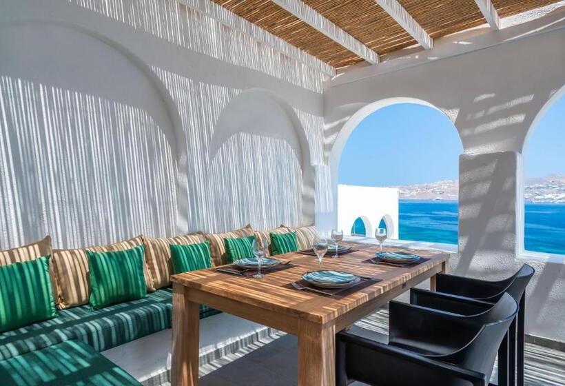 Вилла с 1 спальней и бассейном, Dreambox Mykonos Suites