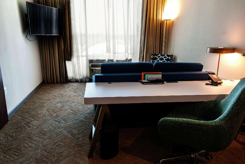 带大床的套房, Hilton Garden Inn Dallas  At Hurst Conference Center