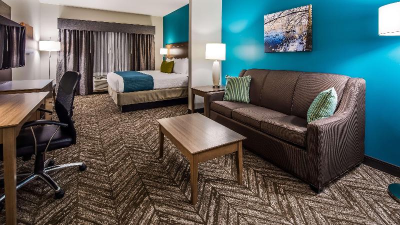 带大床的套房, Best Western Plus Bolivar Hotel & Suites