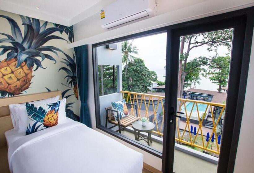 디럭스 룸 바다 전망, Lub D Koh Samui Chaweng Beach   Beachfront & Vibrant Social Vibe