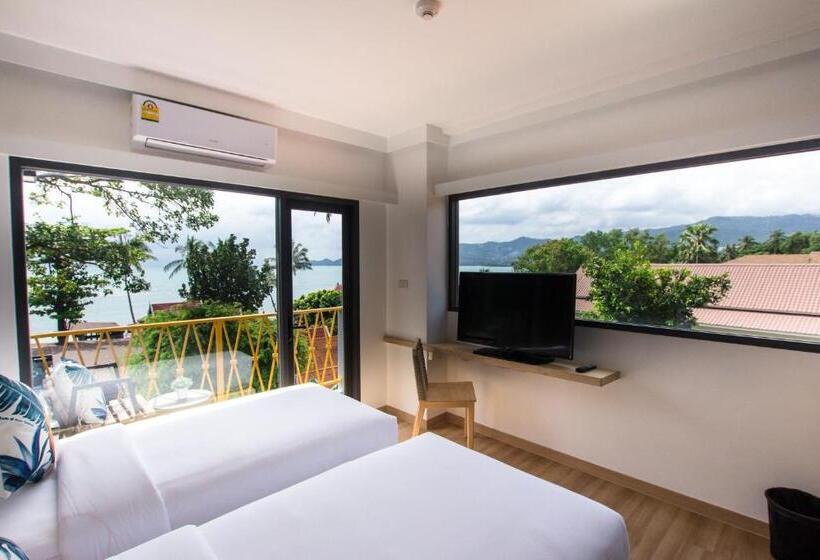 디럭스 룸 바다 전망, Lub D Koh Samui Chaweng Beach   Beachfront & Vibrant Social Vibe