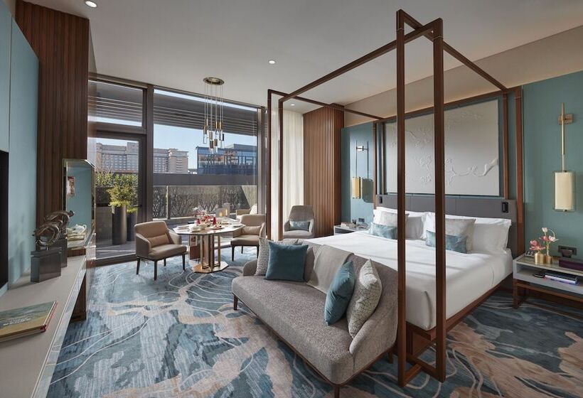 اتاق استاندارد با تراس, Mandarin Oriental Wangfujing Beijing