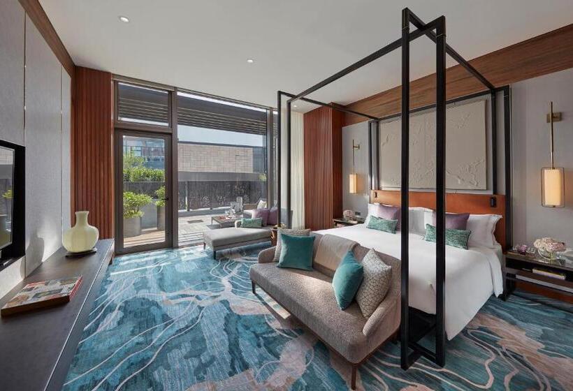 Suite with Terrace, Mandarin Oriental Wangfujing Beijing