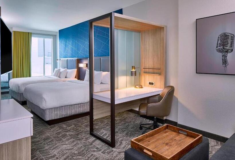 Suite Queen-Size Ággyal, Springhill Suites By Marriott Nashville Downtown/convention Center