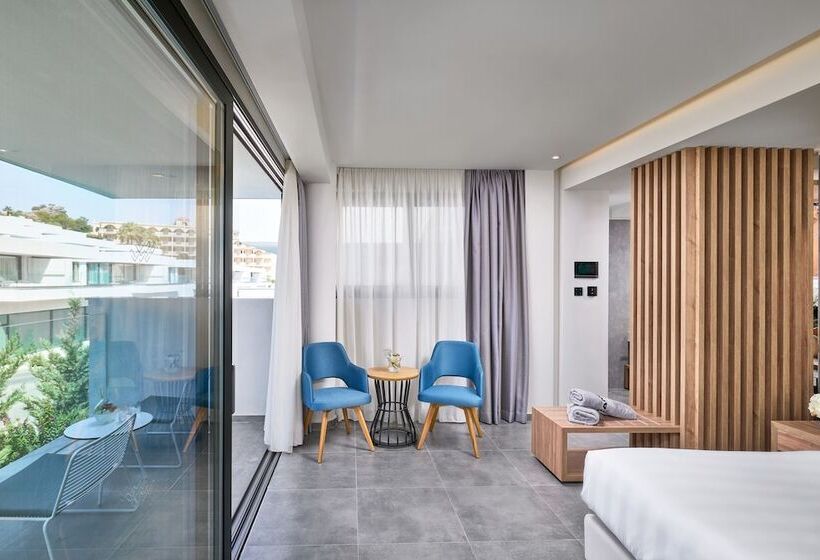 اتاق لوکس با چشم‌انداز باغ, Lindos Grand Resort & Spa   Adults Only