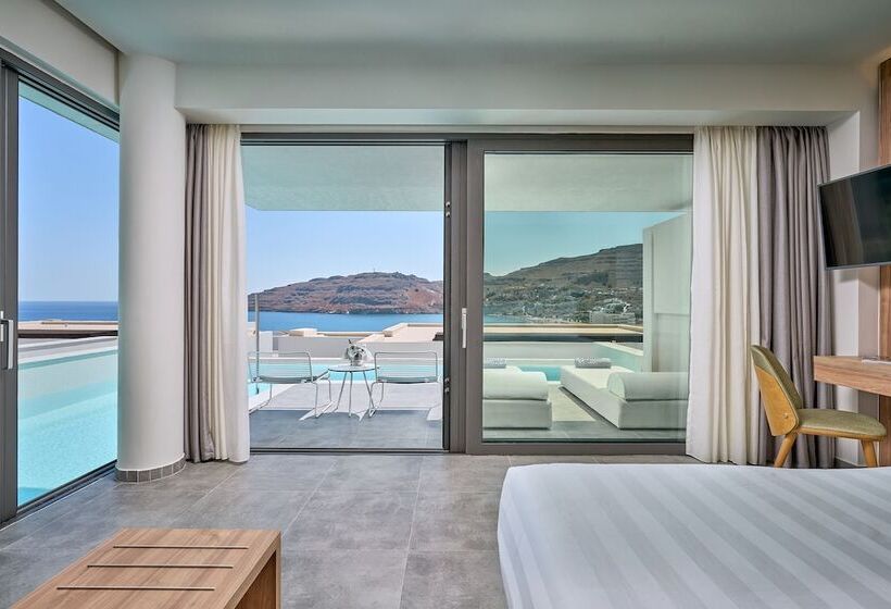 سوییت جونیور با چشم‌انداز دریا, Lindos Grand Resort & Spa   Adults Only