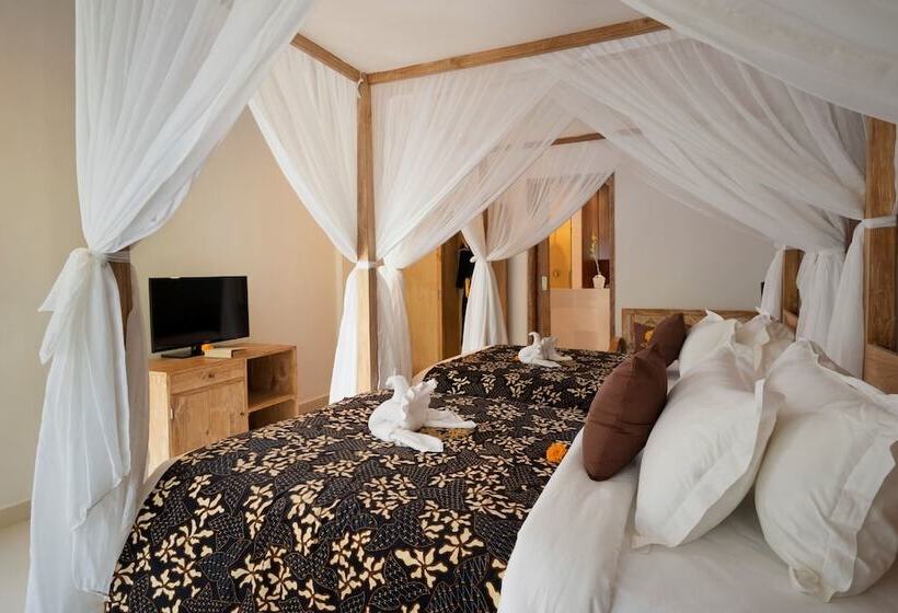 침실 2개 빌라, Freddies Villas Ubud Bali