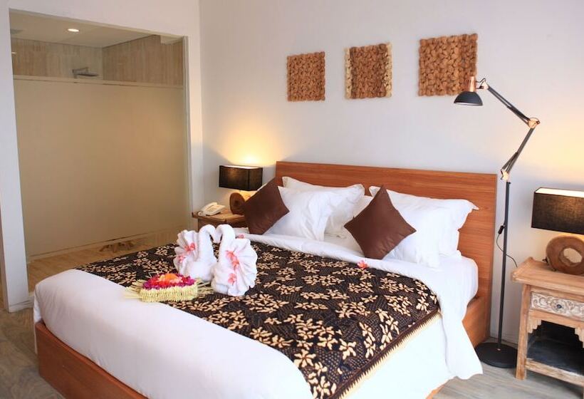 디럭스 룸, Freddies Villas Ubud Bali