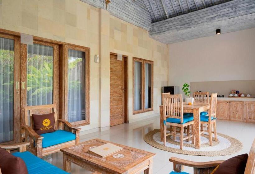 침실 2개 빌라, Freddies Villas Ubud Bali