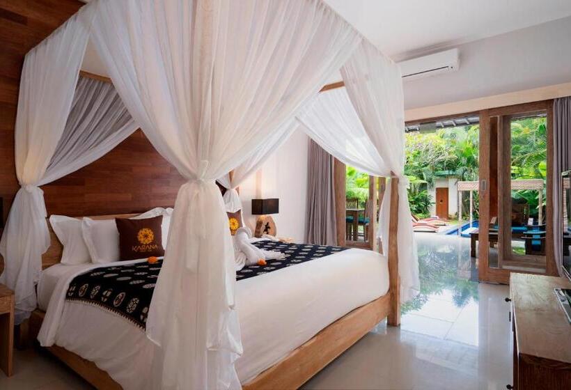 침실 2개 빌라, Freddies Villas Ubud Bali