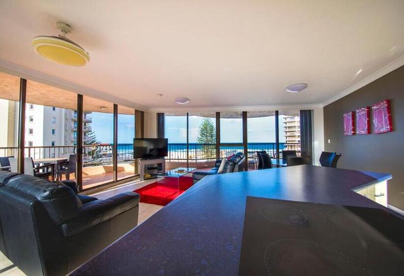 2침실 디럭스 아파트 바다 전망, Warringa Surf Holiday Apartments
