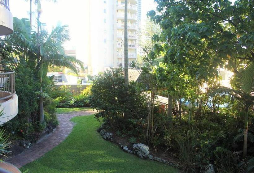 آپارتمان 1 خوابه با چشم‌انداز باغ, Warringa Surf Holiday Apartments