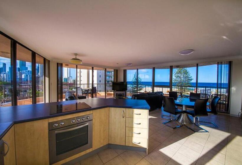 2 Bedroom Deluxe Apartment Sea View, Warringa Surf Holiday Apartments