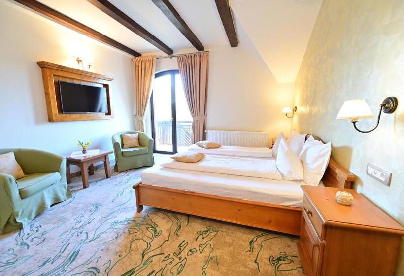 اتاق استاندارد با چشم‌انداز باغ, Natura Family Resort
