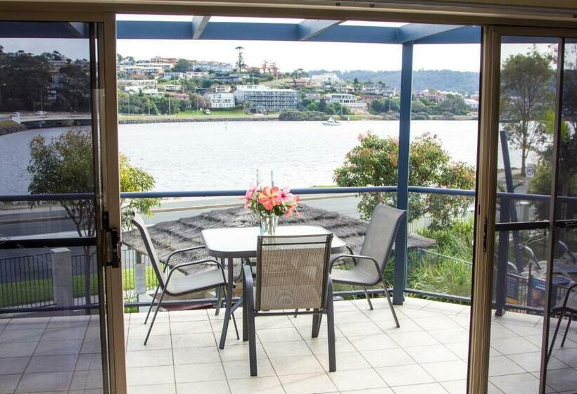 1 Bedroom Apartment Lake View, Sails Luxury Apartments Merimbula