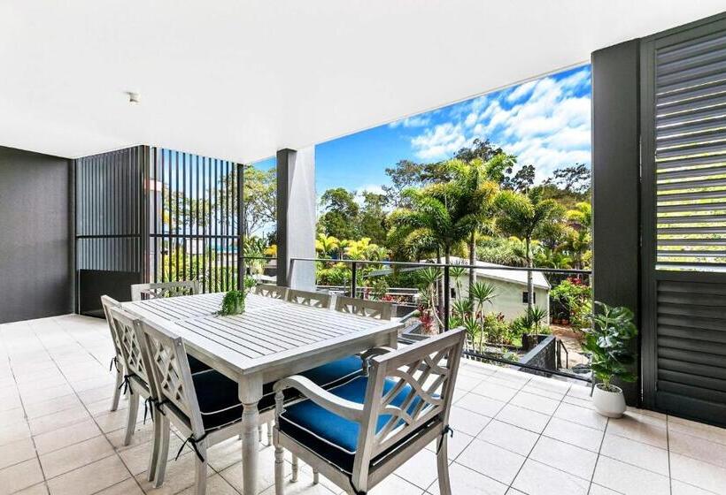 آپارتمان 1 خوابه با چشم‌انداز استخر, The Bay Apartments
