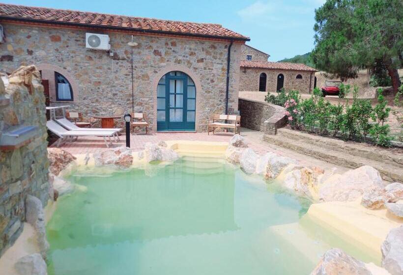 套房配有游泳池, Agriturismo La Fontanella & Glamping