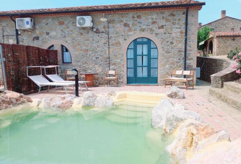 套房配有游泳池, Agriturismo La Fontanella & Glamping