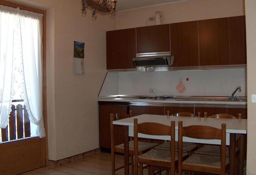 带1个卧室的公寓, Residence Pian Del Vino
