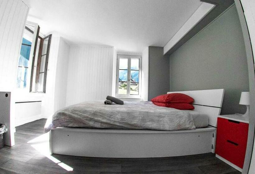 Habitación Estándar Baño Compartido, Auberge Du Mont Blanc