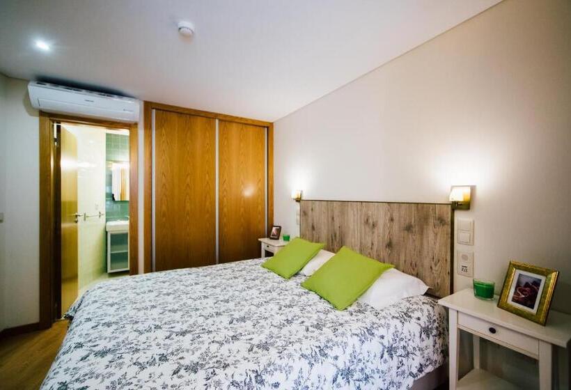 شقة ديلوكس غرفة نوم واحدة, Vougaldeias Casas Da Seara