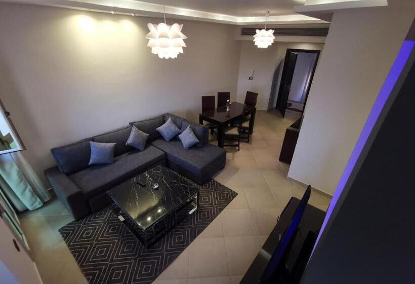 带1个卧室带观景的公寓, Elite Suites Hurghada