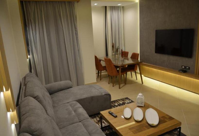 带1个卧室的豪华公寓, Elite Suites Hurghada